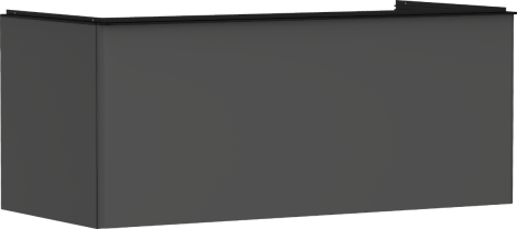  - HANSGROHE Xelu Q Szafka pod szlifowaną umywalkę wpuszczaną w blat z 1 szufladą 118 x 55 cm szary diament matowy 54063670 - 54063670 - Łazienki Szydłowski