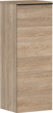 - HANSGROHE Xelu Q Szafka boczna średnia 40 x 35 cm, drzwi prawe, naturalny dąb 54133670 - 54133670 - Łazienki Szydłowski