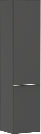  - HANSGROHE Xelu Q Szafka boczna wysoka 40 x 35 cm, drzwi prawe, szary diament matowy 54140700 - 54140700 - Łazienki Szydłowski