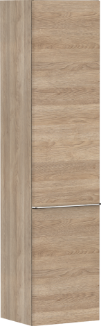  - HANSGROHE Xelu Q Szafka boczna wysoka 40 x 35 cm, drzwi prawe, Naturalny Dąb 54141000 - 54141000 - Łazienki Szydłowski