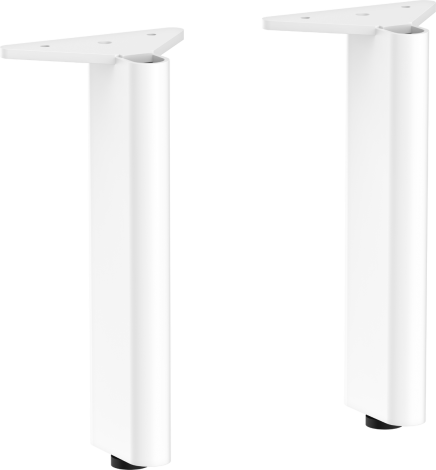HANSGROHE Xelu Q Nóżki do szafki 17,5 x 6 cm, 2 sztuki biały mat 54145700 54145700 od 