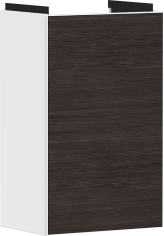  - HANSGROHE Xevolos E Szafka pod małą umywalkę wiszacą z drzwiami lewymi 34 x 24,5cm biały mat 54166730 - 54166730 - Łazienki Szydłowski