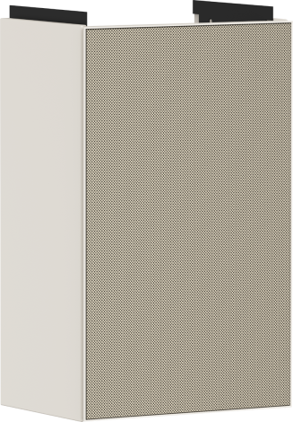  - HANSGROHE Xevolos E Szafka pod małą umywalkę wiszacą z drzwiami lewymi 34 x 24,5cm piaskowy beż matowy 54167390 - 54167390 - Łazienki Szydłowski