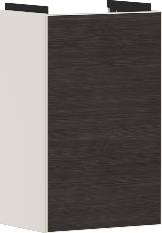  - HANSGROHE Xevolos E Szafka pod małą umywalkę wiszacą z drzwiami lewymi 34 x 24,5cm Piaskowy Beż Matowy 54167730 - 54167730 - Łazienki Szydłowski