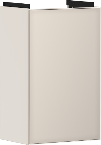  - HANSGROHE Xevolos E Szafka pod małą umywalkę wiszacą z drzwiami lewymi 34 x 24,5cm Piaskowy Beż Matowy 54167790 - 54167790 - Łazienki Szydłowski
