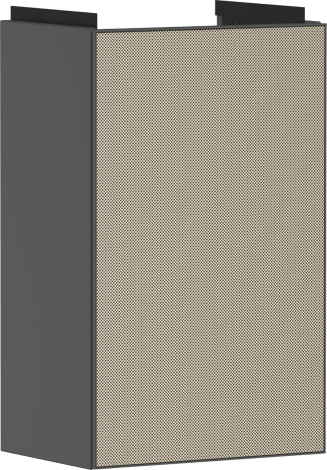  - HANSGROHE Xevolos E Szafka pod małą umywalkę wiszacą z drzwiami lewymi 34 x 24,5cm szary łupek matowy 54168390 - 54168390 - Łazienki Szydłowski