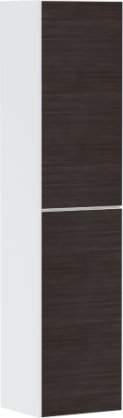  - HANSGROHE Xevolos E Szafka boczna wysoka 40 x 36 cm, drzwi lewe, biały mat 54218730 - 54218730 - Łazienki Szydłowski