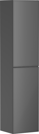  - HANSGROHE Xevolos E Szafka boczna wysoka 40 x 36 cm, drzwi lewe, szary łupek matowy 54220770 - 54220770 - Łazienki Szydłowski