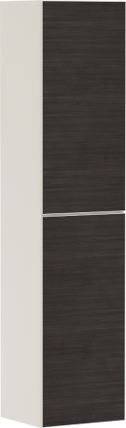 - HANSGROHE Xevolos E Szafka boczna wysoka 40 x 36cm, drzwi prawe, piaskowy beż matowy 54222730 - 54222730 - Łazienki Szydłowski