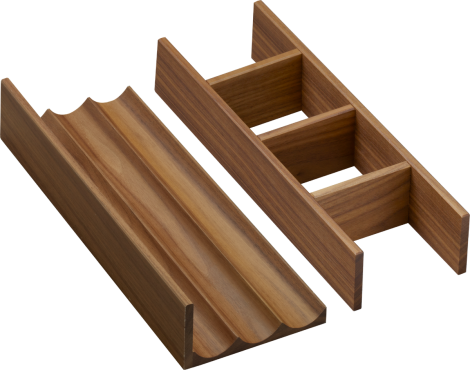  - HANSGROHE IntraStoris Zestaw organizerów 320 do szafek pod umywalkę 58 x 47,5cm i 137 x 55cm ciemny orzech 54231630 - 54231630 - Łazienki Szydłowski