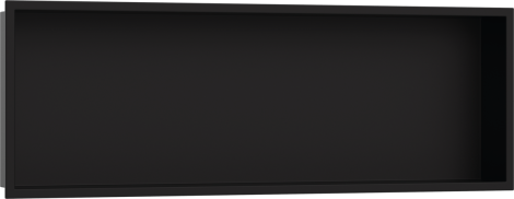 - HANSGROHE XtraStoris Original Wnęka ścienna z ozdobną ramką 30 x 90 x 10 cm czarny mat 56067670 - 56067670 - Łazienki Szydłowski