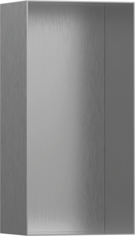 - HANSGROHE XtraStoris Minimalistic Wnęka ścienna bez ozdobnej ramki 30 x 15 x 10 cm stal szlachetna szczotkowana 56070800 - 56070800 - Łazienki Szydłowski
