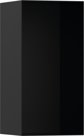 - HANSGROHE XtraStoris Minimalistic Wnęka ścienna bez ozdobnej ramki 30 x 15 x 14 cm czarny mat 56076670 - 56076670 - Łazienki Szydłowski