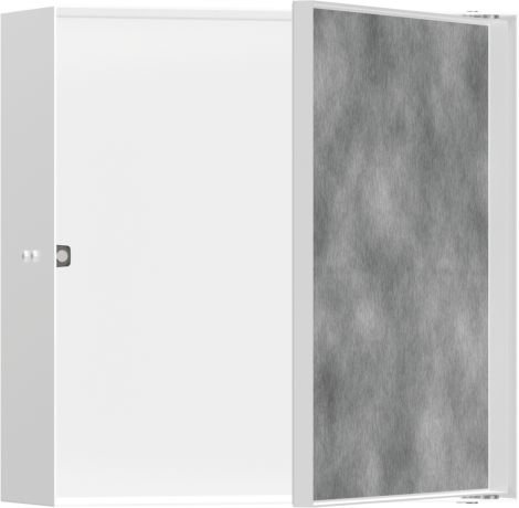 - HANSGROHE XtraStoris Rock Wnęka ścienna z drzwiczkami do wyłożenia płytkami 30 x 30 x 10 cm  56085700 - 56085700 - Łazienki Szydłowski