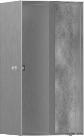  - HANSGROHE XtraStoris Rock Wnęka ścienna z drzwiczkami do wyłożenia płytkami 30 x 15 x 14 cm 56088800 - 56088800 - Łazienki Szydłowski