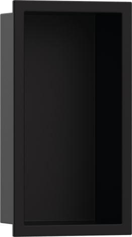  - HANSGROHE XtraStoris Original Wnęka ścienna z ozdobną ramką 30x15 cm czarny 56092670 - 56092670 - Łazienki Szydłowski