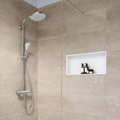 HANSGROHE XtraStoris Original Wnęka ścienna z ozdobną ramką 30 x 15 x 7 cm biały mat 56092700 56092700 od 