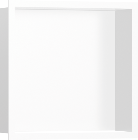 HANSGROHE XtraStoris Individual Wnęka ścienna z ozdobną ramką 30x30cm biały mat  56099700 56099700 od 