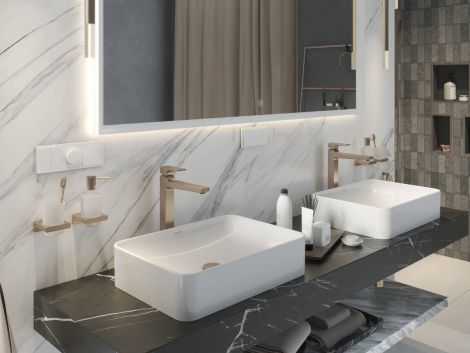 HANSGROHE Xuniva Q Umywalka nablatowa 55 x 40 cm biała 61075450 61075450 od 