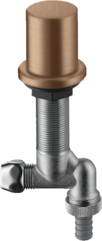 - AXOR Zawór odcinający do montażu w blacie kuchennym czerwone złoto szczotkowane 10823310 - 10823310 - Łazienki Szydłowski