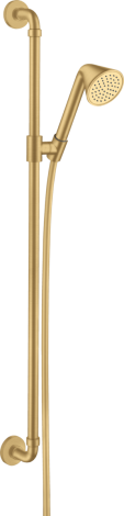  - AXOR Showers/Front Zestaw prysznicowy 0,90 m z główką prysznicową 85 1jet EcoSmart złoty optyczny szczotkowany 26023250 - 26023250 U - Łazienki Szydłowski
