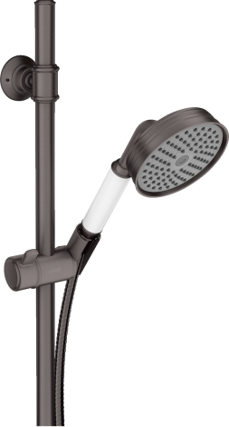  - AXOR Montreux Zestaw prysznicowy 0,90 m z główką prysznicową 100 1jet czarny chrom szczotkowany 27982340 - 27982340 - Łazienki Szydłowski