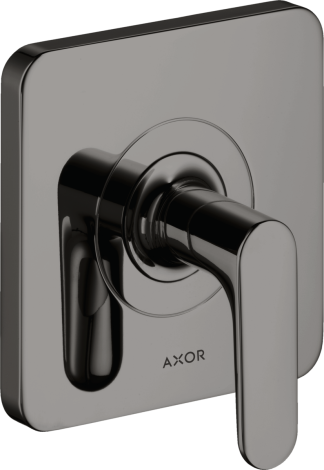- AXOR Citterio M Zawór odcinający, podtynkowy czarny chrom polerowany 34960330 - 34960330 - Łazienki Szydłowski