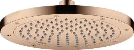 - AXOR ShowerSolutions deszczownica  prysznicowa 245 1jet EcoSmart+ czerwone złoto polerowane 35389300 - 35389300 - Łazienki Szydłowski