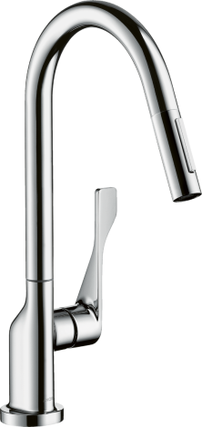  - AXOR Citterio Jednouchwytowa bateria kuchenna 250 EcoSmart z wyciąganą wylewką chrom 39832000 - 39832000 - Łazienki Szydłowski