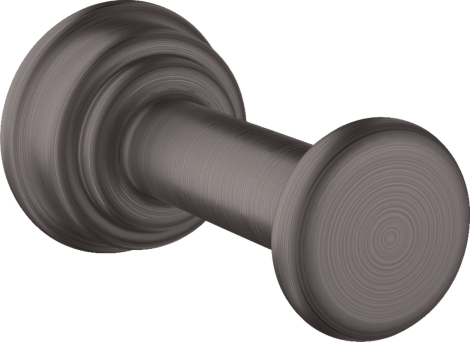  - AXOR Montreux Haczyk na ręcznik czarny chrom szczotkowany 42137340 - 42137340 - Łazienki Szydłowski