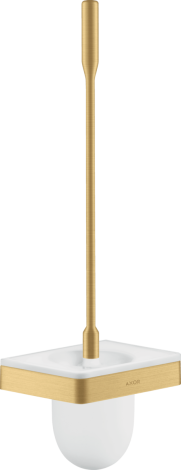  - AXOR Universal Softsquare Szczotka do WC z pojemnikiem, ścienna złoty optyczny szczotkowany 42835250 - 42835250 - Łazienki Szydłowski