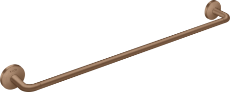 AXOR Universal Circular Wieszak na ręcznik kąpielowy 60 cm czerwone złoto szczotkowane 42860310 42860310 od 