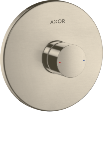 AXOR Uno Jednouchwytowa bateria prysznicowa z uchwytem Zero, podtynkowa nikiel szczotkowany 45605820 45605820 od 