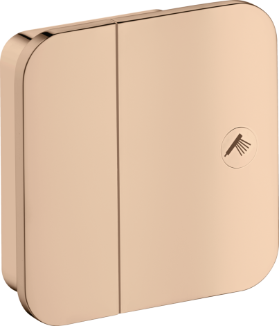 - AXOR One Zawór odcinający, podtynkowy czerwony złoty polerowany 45771300 - 45771300 - Łazienki Szydłowski