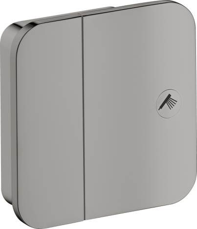 - AXOR One Zawór odcinający, podtynkowy czarny chrom polerowany 45771330 - 45771330 - Łazienki Szydłowski