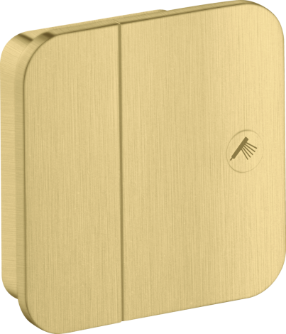  - AXOR One Zawór odcinający, podtynkowy mosiądz szczotkowany 45771950 - 45771950 - Łazienki Szydłowski