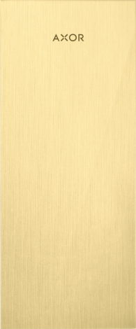 - AXOR MyEdition Płytka 24,5cm metal mosiądz szczotkowany 47904950 - 47904950 - Łazienki Szydłowski