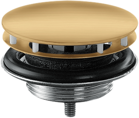  - AXOR Niezamykany komplet odpływowy do umywalek złoty optyczny szczotkowany 51301250 - 51301250 - Łazienki Szydłowski