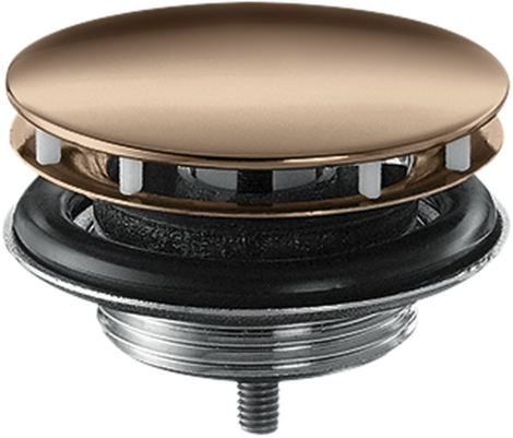  - AXOR Niezamykany komplet odpływowy do umywalek czerwony złoty polerowany 51301300 - 51301300 - Łazienki Szydłowski