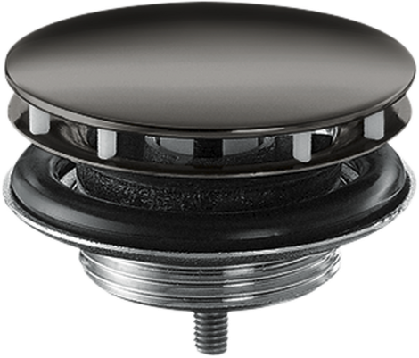  - AXOR Niezamykany komplet odpływowy do umywalek czarny chrom polerowany 51301330 - 51301330 - Łazienki Szydłowski