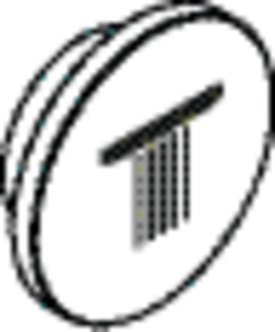 - AXOR Symbol strumień Rain duży do modułu Select chrom 93308000 - 93308000 - Łazienki Szydłowski