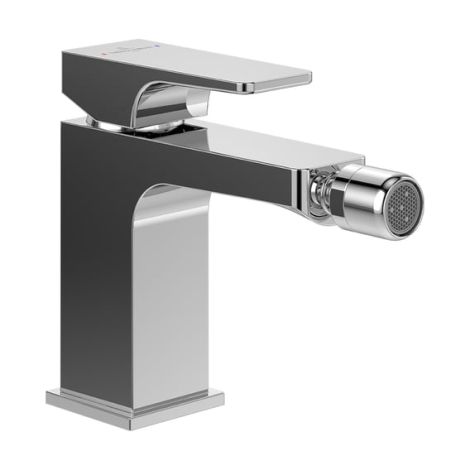 Villeroy & Boch Architectura Square bateria bidetowa z zestawem odpływowym chrom TVB12500100061 TVB12500100061 od 