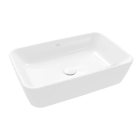  - Villeroy & Boch Architectura umywalka nablatowa 60 x 41 cm z przelewem, biała z CeramicPlus 5A2760R1 - 5A2760R1 - Łazienki Szydłowski