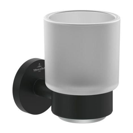 Villeroy&Boch Elements-Tender uchwyt szklany, czarny mat TVA151018000K5 TVA151018000K5 od 