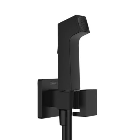 - HANSGROHE słuchawka prysznicowa Bidette 1 jet E EcoSmart dla wody zimnej z uchwytem i wężem prysznicowym 125 cm Czarny mat 29231670 - 29231670 - Łazienki Szydłowski