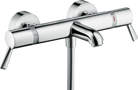 - HANSGROHE Ecostat Comfort Bateria wannowa Care z długimi uchwytami, termostatyczna, chrom 13115000 - 13115000 - Łazienki Szydłowski