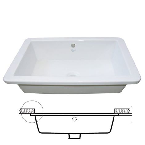 IDEAL STANDARD STRADA umywalka 59 x 4,5  cm biała K077901 K077901 od 