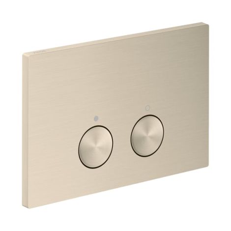 - AXOR FlushPlate Przycisk spłukujący nikiel szczotkowany  42530820 - 42530820 - Łazienki Szydłowski