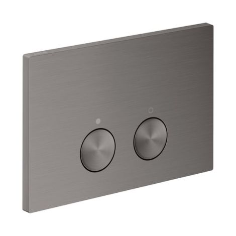 - AXOR FlushPlate Przycisk spłukujący czarny chrom szczotkowany 42530340 - 42530340 - Łazienki Szydłowski