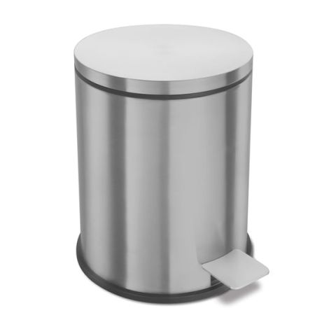  - Zack VASCA kosz na odpady kolor stal szlachetna szczotkowana 40300 - 40300 AT - Łazienki Szydłowski